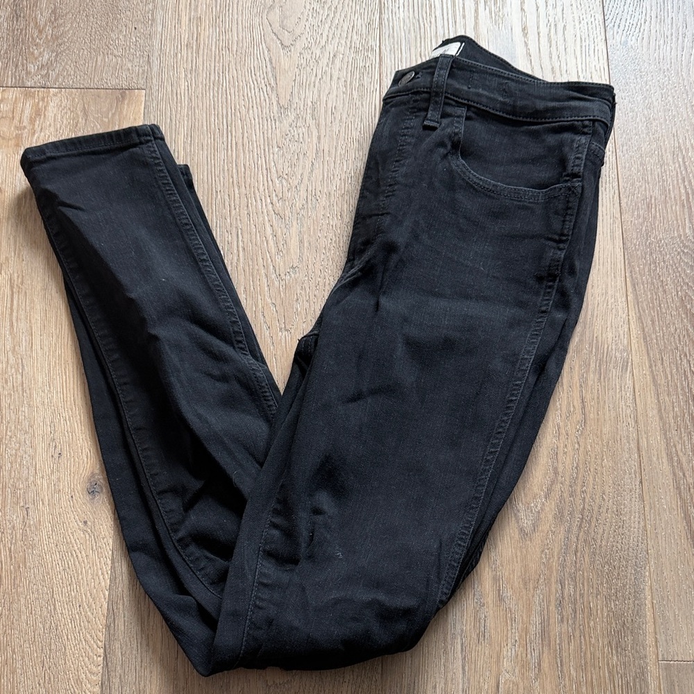 Madewell Black Skinny Jeans 10 inch